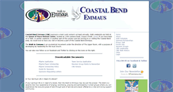 Desktop Screenshot of coastalbendemmaus.org